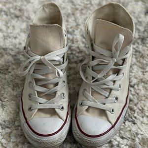 All star converse high top shoes